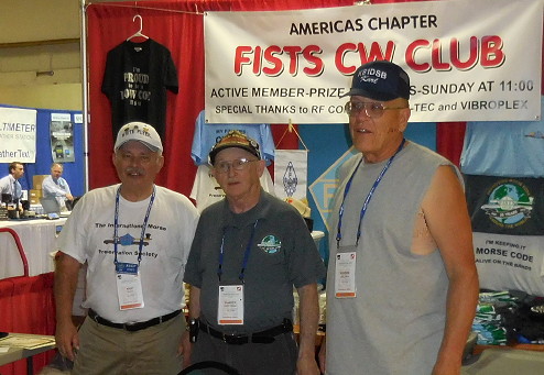 Dennis K6DF, Larry KA8HFN, and Karl KB1DSB.