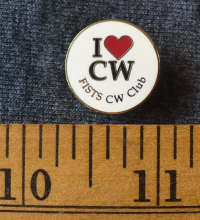 I Heart CW Pin