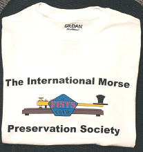 International Morse Preservation Society - Color Key Logo